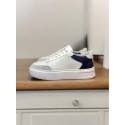 Beyaz Lacivert Garnili Sneakers 