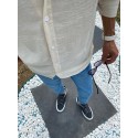 Siyah&Beyaz Biyeli Casual Sneakers 